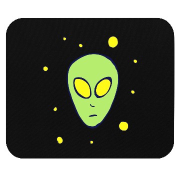 Discover Alien Head Mouse Pads