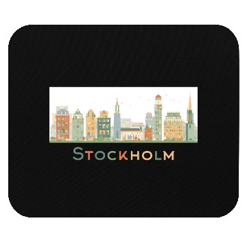Discover Stockholm Mouse Pads