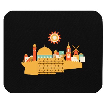 Discover jerusalem Mouse Pads