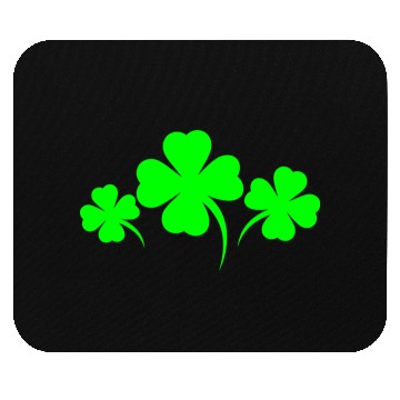 Discover four-leaf clover Mouse Pads