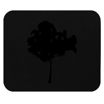 Discover tree silhouette Mouse Pads