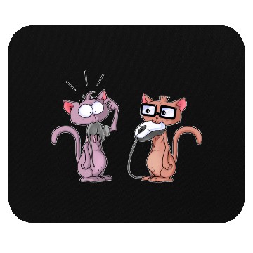 Discover Geek Cat Mouse Pads