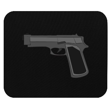 Discover gun Mouse Pads