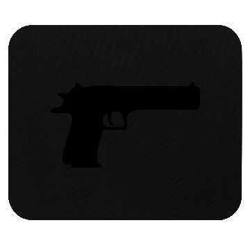 Discover gun Mouse Pads