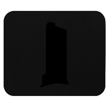 Discover gun clip Mouse Pads