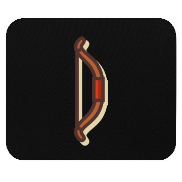Discover bow icon Mouse Pads