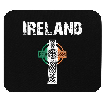 Discover Nation-Design Ireland Cross ZzK Mouse Pads