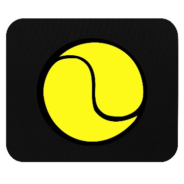 Discover tennis ball Mouse Pads