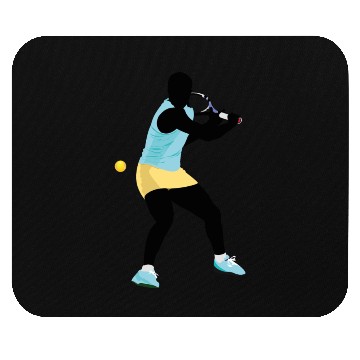 Discover tennis player Mouse Pads