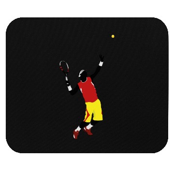 Discover tennis player Mouse Pads