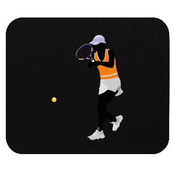 Discover tennis player Mouse Pads