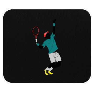 Discover tennis player Mouse Pads
