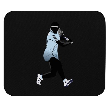 Discover tennis player Mouse Pads