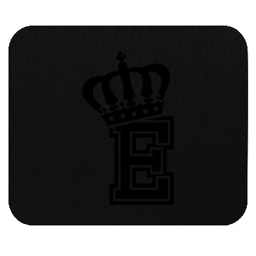 Discover Name: Letter E Character E Case E Alphabetical E Mouse Pads