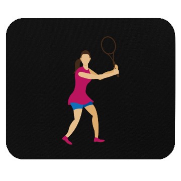 Discover 09 tennis vectorstock 8871464 Mouse Pads