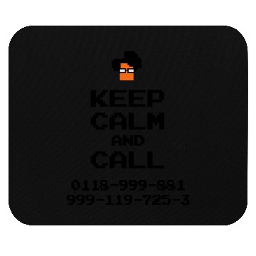 Discover IT Crowd Moss emergency KEEP CALM Mouse Pads