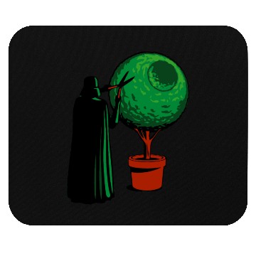 Discover Funny Star Wars Darth Vader Gardener Mouse Pads