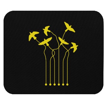 Discover Guitar Doves Mouse Pads