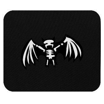 Discover bat skeleton Mouse Pads