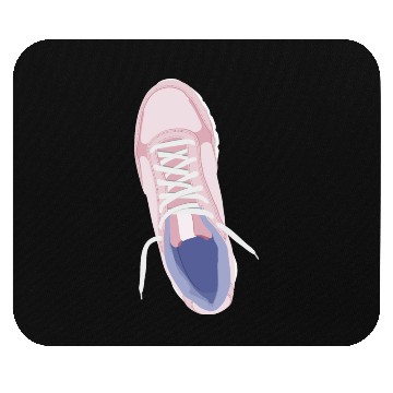 Discover running shoe Mouse Pads
