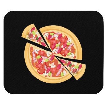 Discover Pizza Mouse Pads