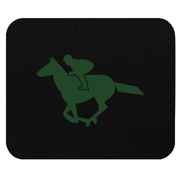 Discover horse racing Mouse Pads