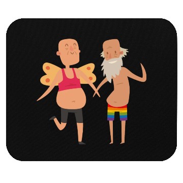 Discover Gay pride couple Mouse Pads