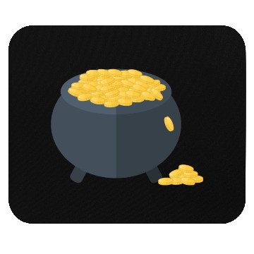 Discover Gold Mouse Pads