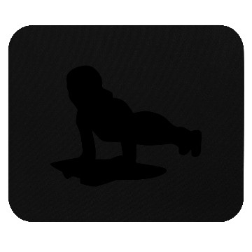 Discover doing fitness Mouse Pads