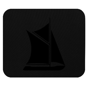 Discover sailing boat Mouse Pads