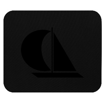 Discover sailing boat Mouse Pads