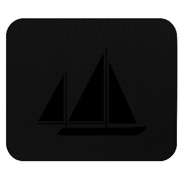 Discover sailing boat Mouse Pads