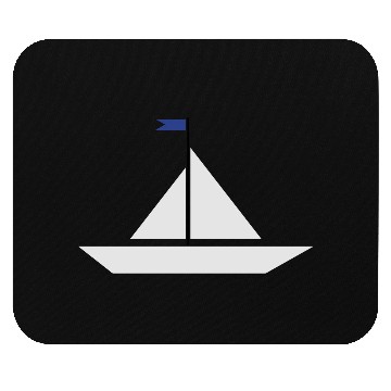 Discover sailing boat Mouse Pads