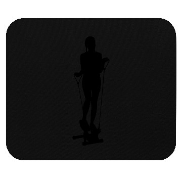 Discover doing fitness Mouse Pads