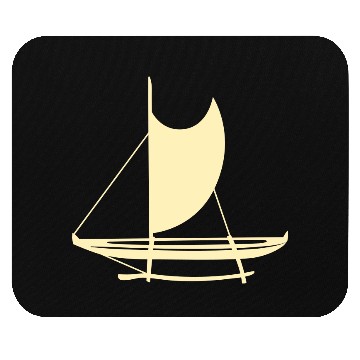 Discover sailing boat Mouse Pads