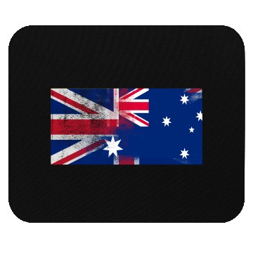 Discover British Austrian Half Austria Half UK Flag Mouse Pads