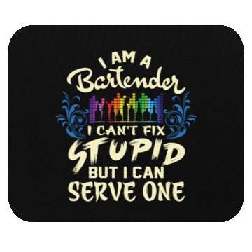 Discover I Am A Bartender Mouse Pads