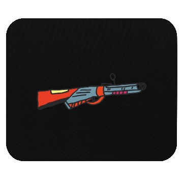 Discover shot gun Mouse Pads