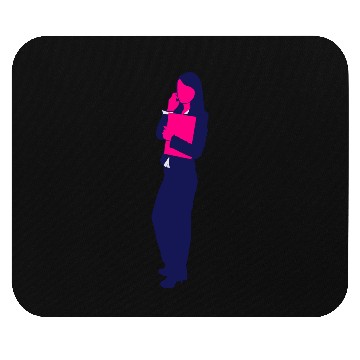 Discover Business Woman Mouse Pads
