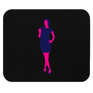 Discover Business Woman Mouse Pads