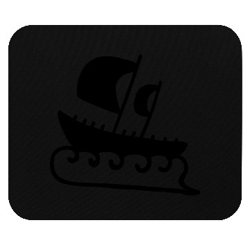Discover sailing boat Mouse Pads
