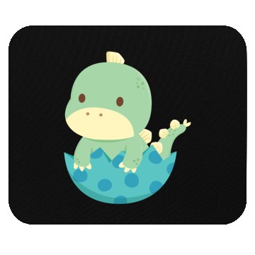 Discover Baby Dino Hatch Newborn Mouse Pads