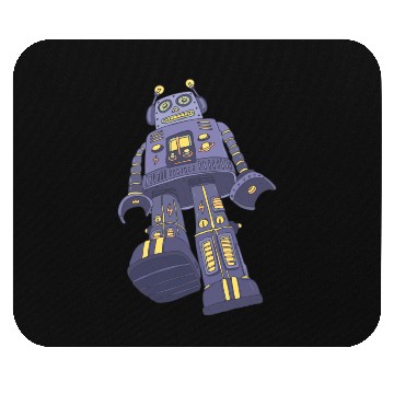 Discover 43 robot 49 png vectorstock 4842445 Mouse Pads