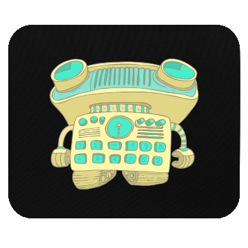 Discover 31 robot 37 png vectorstock 4842445 Mouse Pads