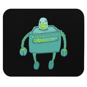 Discover 45 robot 50 png vectorstock 4842445 Mouse Pads