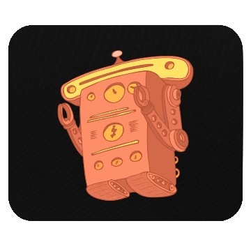 Discover 60 robot 64 png vectorstock 4842445 Mouse Pads