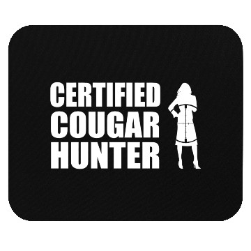 Discover Hunter - Certified Cougar Hunter Mouse Pads