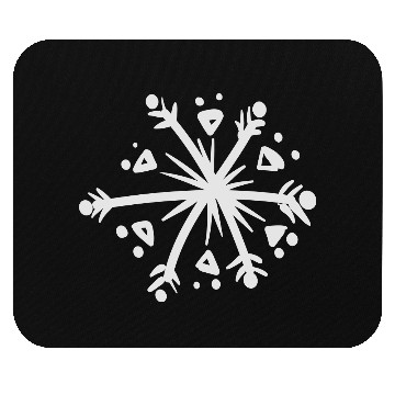 Discover snowflake Mouse Pads