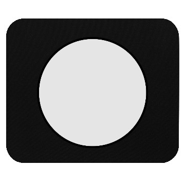 Discover circle outline Mouse Pads