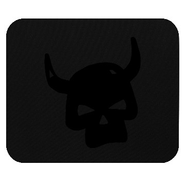 Discover Punk Skull Horns Devil Mouse Pads